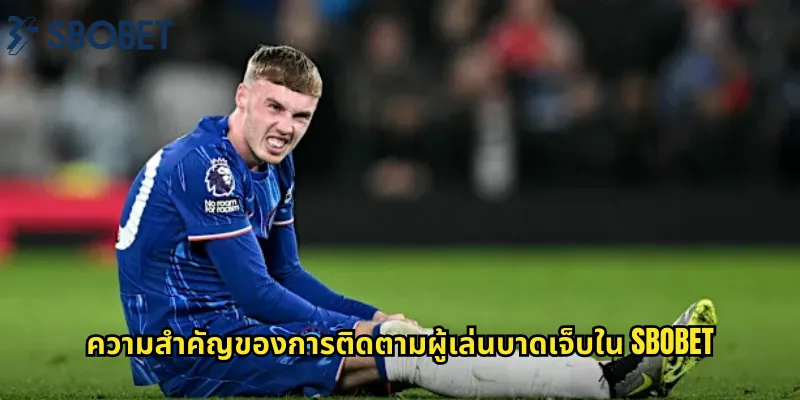 ข้อมูลผู้เล่นบาดเจ็บ sbobet: อัปเดตก่อนวางเดิมพันกีฬา 1 ความสำคัญของการติดตามผู้เล่นบาดเจ็บใน sbobet