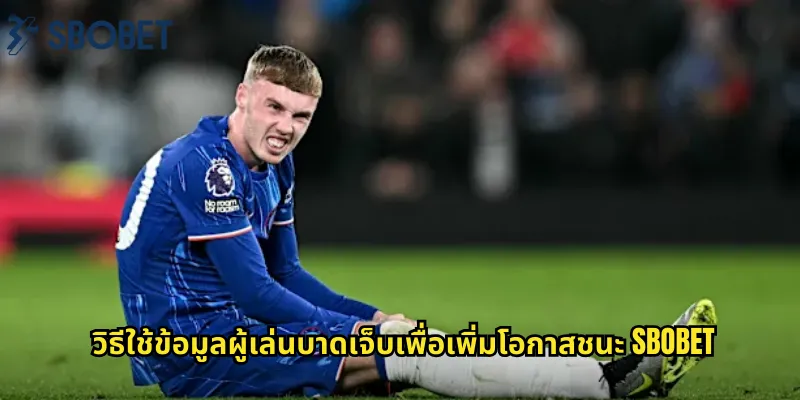 ข้อมูลผู้เล่นบาดเจ็บ sbobet: อัปเดตก่อนวางเดิมพันกีฬา 2 วิธีใช้ข้อมูลผู้เล่นบาดเจ็บเพื่อเพิ่มโอกาสชนะ sbobet
