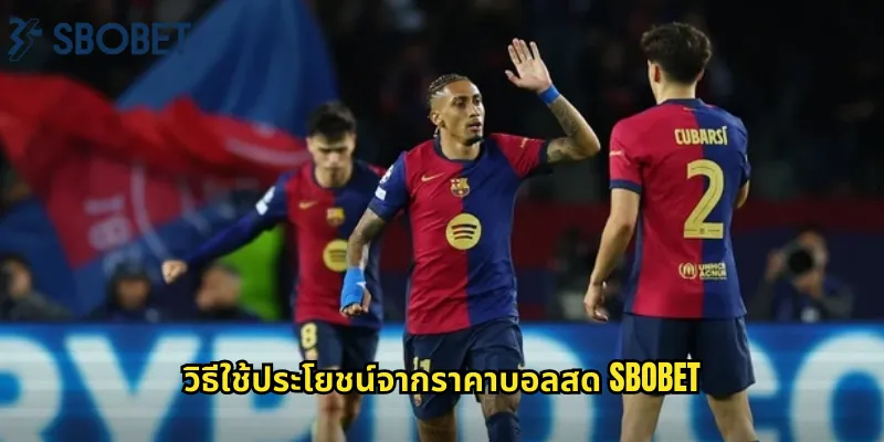 วิธีใช้ประโยชน์จากราคาบอลสด sbobet